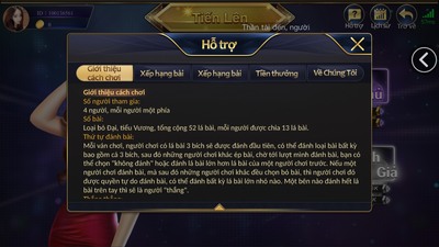 Luật chơi bài tiến lên EE88