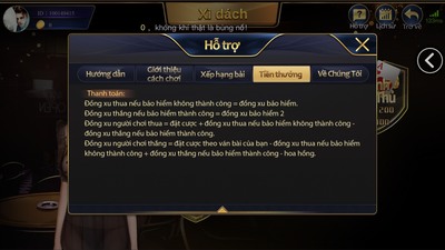 Luật đánh bài xì dách EE88