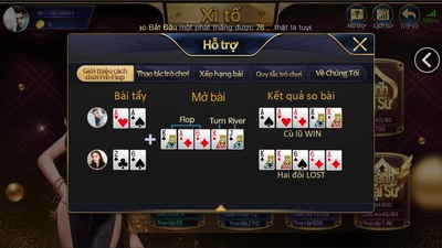 Quy tắc chơi bài xì tố