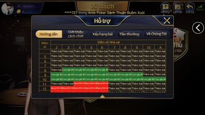 Quy tắc chơi bài xì dách