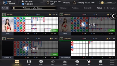 Sảnh chơi live casino online