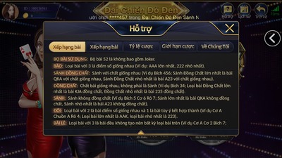 Quy tắc chơi đỏ đen EE88