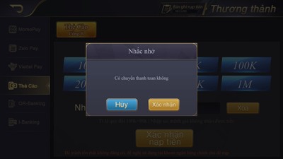 Thanh toán tiền EE88