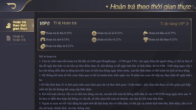 Hoàn trả cược EE88