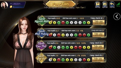 Sảnh chơi bài fan tan CFUn68