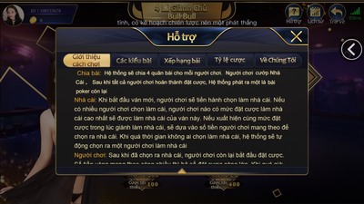 Quy tắc chơi giành chủ bull bull