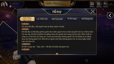 Cách chơi ngầu hầm xem bài