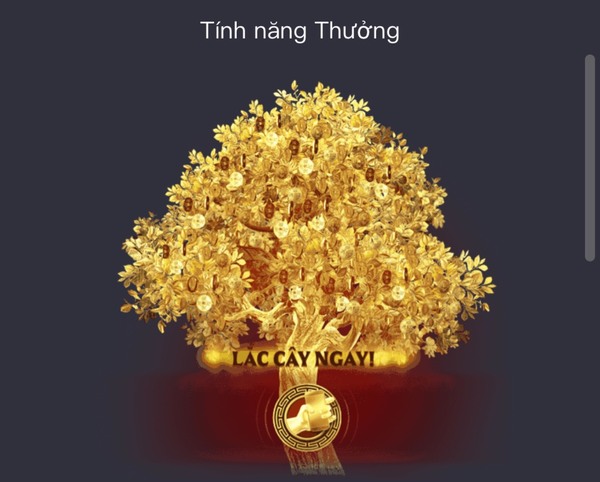 Tính năng thưởng cây tiền