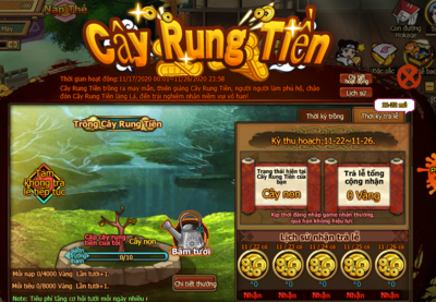 Tham gia rung cây tiền