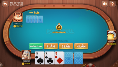 Đánh bài Poker Bull EE88
