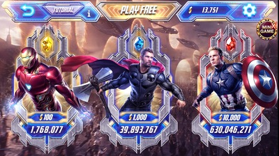 Sảnh chơi game Avengers