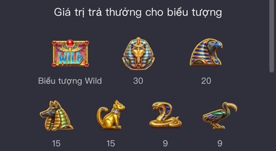 Bảng trả thưởng kho báu