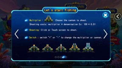 Các cấp độ súng bắn cá 2