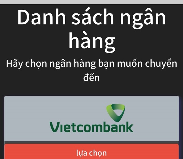 Lựa chọn ngân hàng nạp tiền EE88